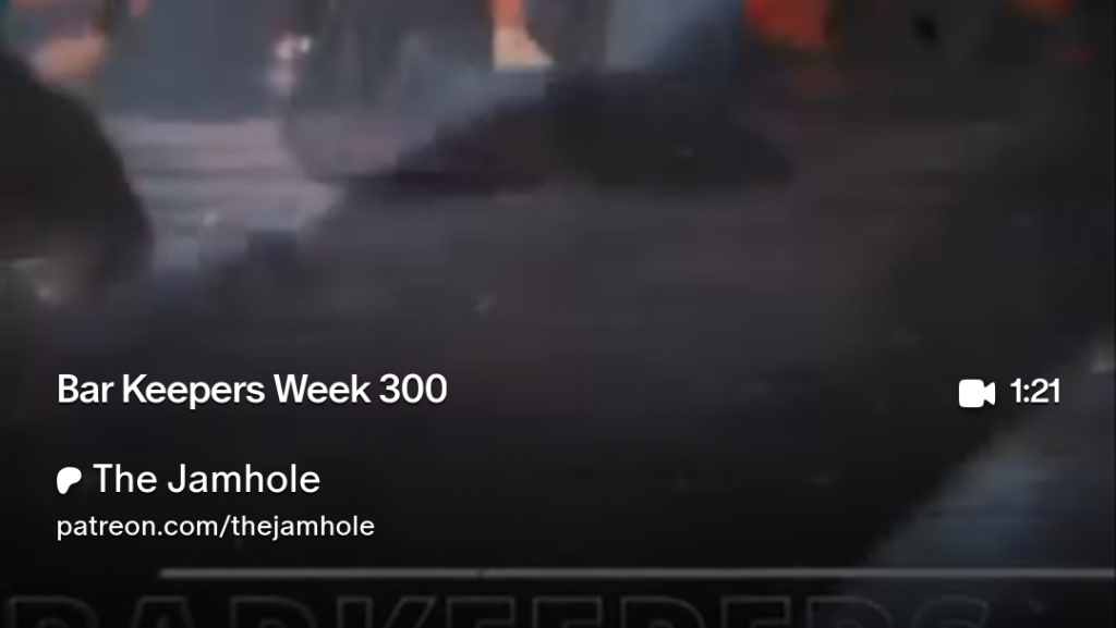 Bar Keepers Week 300