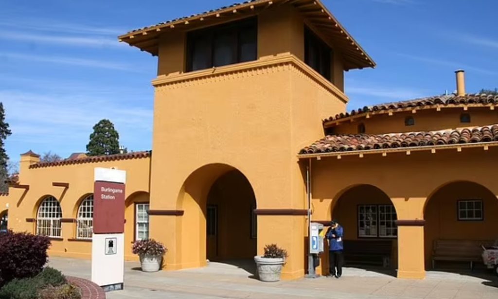 Burlingame train station