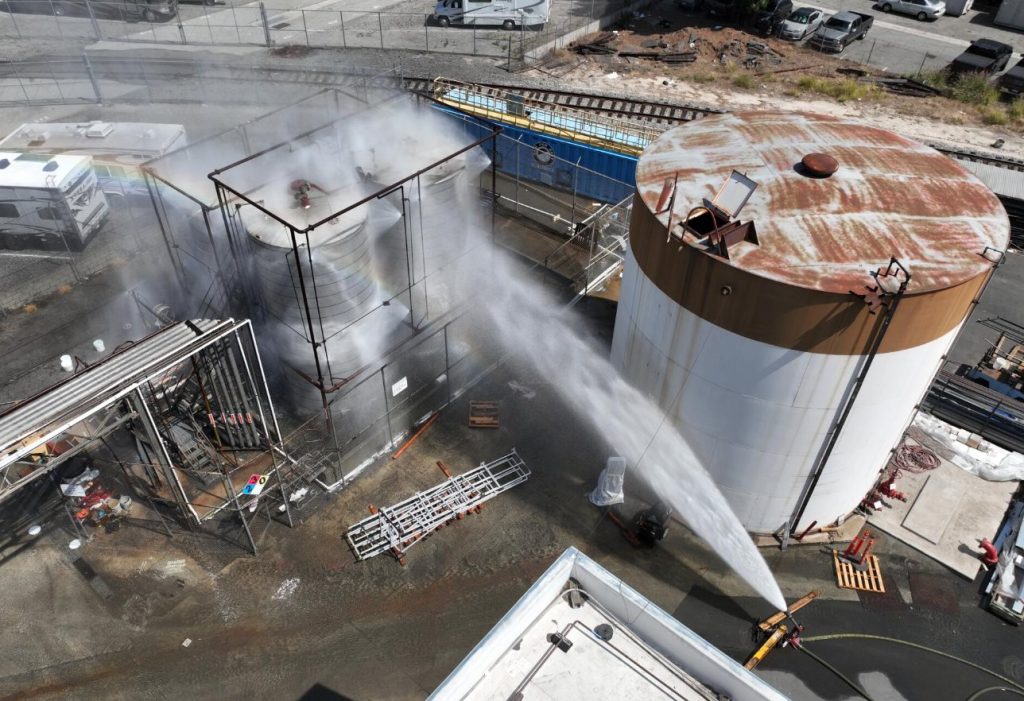 methyl methacrylate tank oopsie