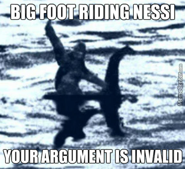 Bigfoot Lochness Checkmate foo