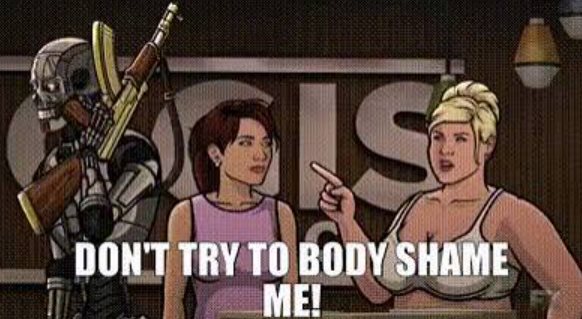 Body shame meme