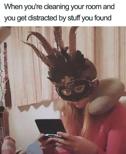 Cleaning Distractions