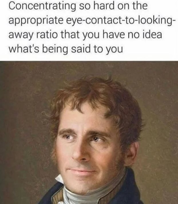 No Eye Contact