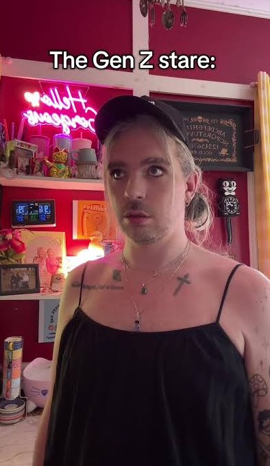 The Gen Z Stare