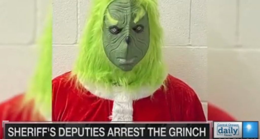 You're a mean one, Mr. Grinch...