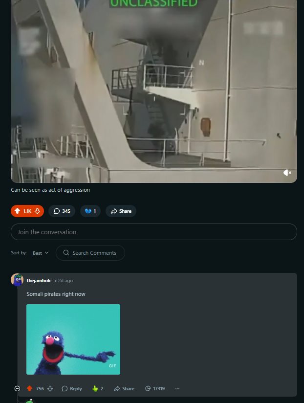 somali pirate grover