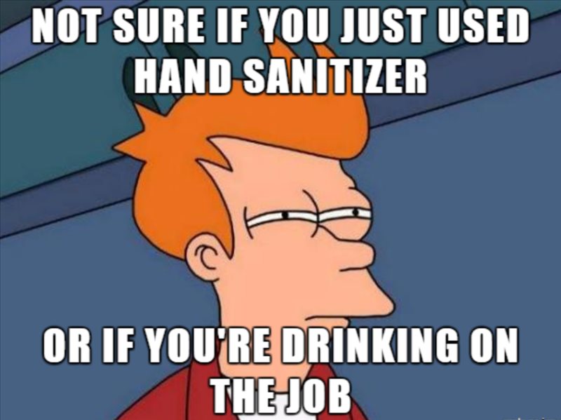 hand sanitizer