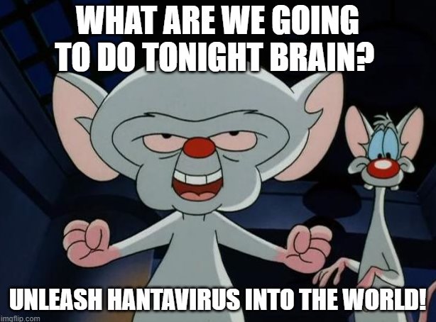 Pinky and the Hantavirus