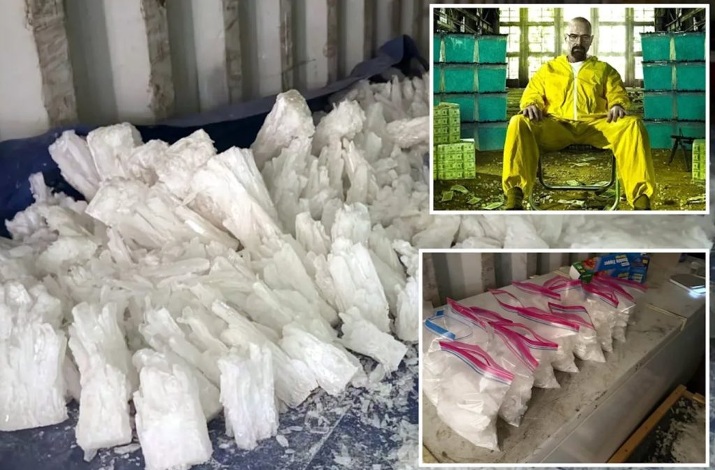 Illegal Meth Dump in Palmdale