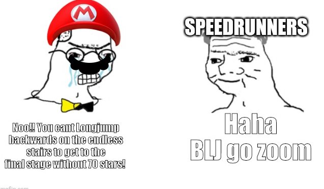 Speed Running or Running Speed?