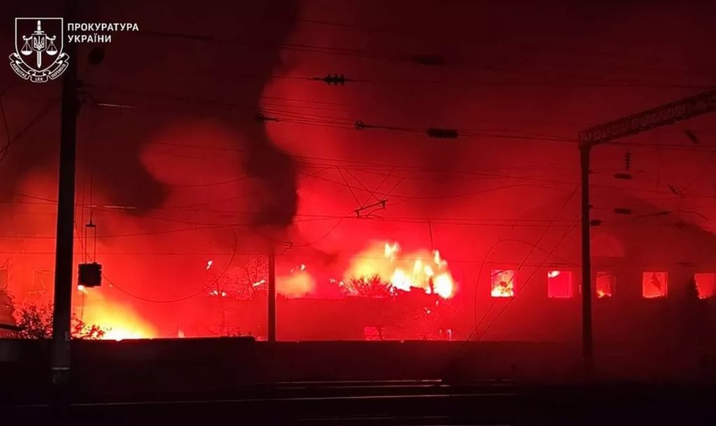 railway depot in Odesa