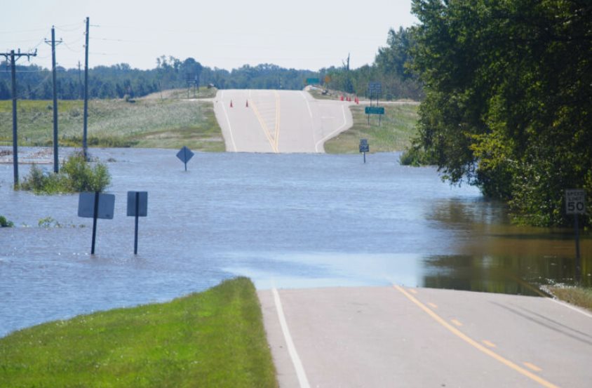 The Road was Flooded